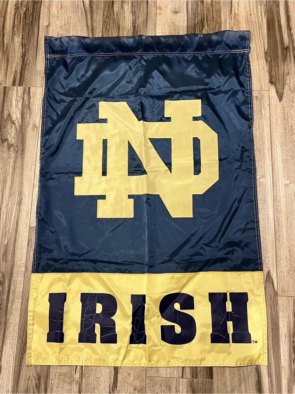 Notre Dame Fighting Irish Vertical Banner Flag